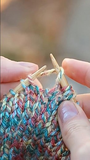 Yarn Over (YO) Knit Increase