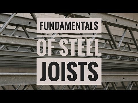 The Basics of Steel Joists: Types, Designations, and Key Detailing Considerations #steel joist #fact