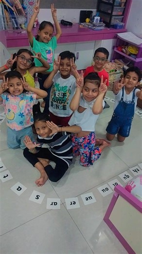 Here are simple, practical, kid-friendly ways to revise ALL phonics sounds—perfect for your classes and reels too (Jolly Phonics friendly): --- ⭐ 1. Sound Flash Drill (30 seconds daily) Hold up flashcards quickly → children say the sound action. Mix known tricky sounds. --- ⭐ 2. Sound Jump Game Place sound cards on the floor. Call out a sound → kids jump on it. Call blending words → they jump on individual sounds. --- ⭐ 3. Sound Treasure Hunt Hide sound cards around the room. Kid finds one → say