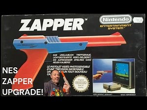 NES ZAPPER TRIGGER UPGRADE! How To DIY Guide: Make It Easier To Use And Quieter! NINTENDO Gun Mod