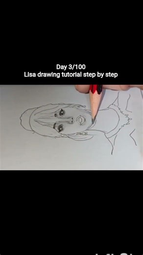 lisa drawing tutorial step by step in easy way #drawing