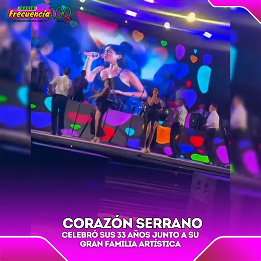 #Música|| Tras el rotundo éxito de su concierto por los 33 años en el Estadio San Marcos, Corazón Serrano continuó la celebración en un ambiente más íntimo y especial. La agrupación festejó este importante logro junto a sus trabajadores, familiares y amigos cercanos, en una reunión privada donde no faltó la música y la alegría. Los encargados de poner a bailar a todos los asistentes fueron Los Hermanos Silva, orgullo trujillano, quienes animaron la velada con su repertorio. Así, Corazón Serrano 