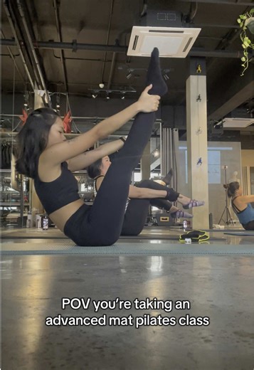 Advanced Mat Pilates Class Experience