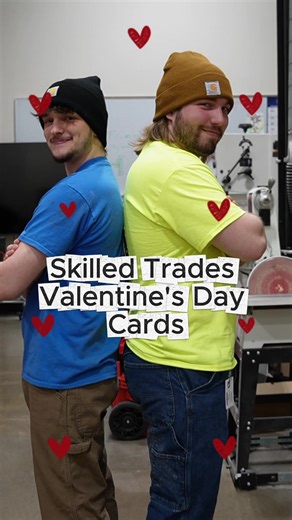 We got you covered this Valentine’s Day #valentinesday #skilledtrades #fyp #rosedaletech #bluecollar