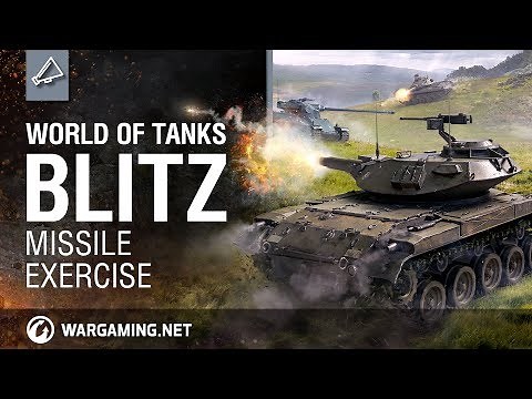 WoT Blitz. 4.1 Event: Missile Exercise. T49 ATM. KpfPz 70