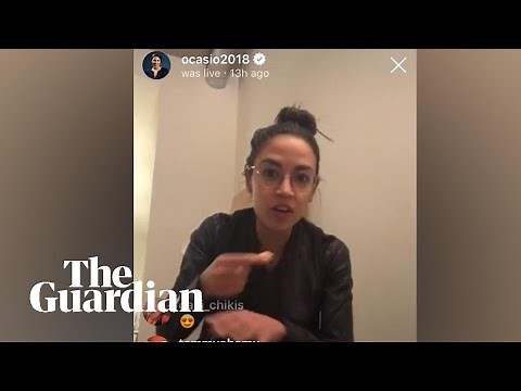 Alexandria Ocasio-Cortez talks popcorn, politics and DIY with Instagram followers