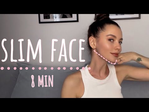 SLIM FACE in 8 Minutes! ⚡️ Face Yoga for Jawline & Puffy Face