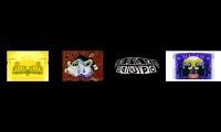 Mix of 4 videos from youtube : Klasky csupo effects #1 fourparison