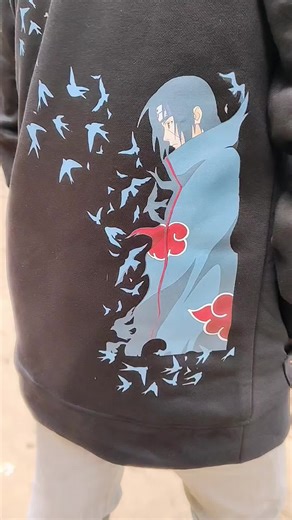Itachi vibes only 🖤 Get 10% discount using code Sinthia10 ✨ Anime lovers, this one’s for YOU 😍 #itachiuchiha #itachi #naruto #narutoshippuden #anime @Anime Outwear