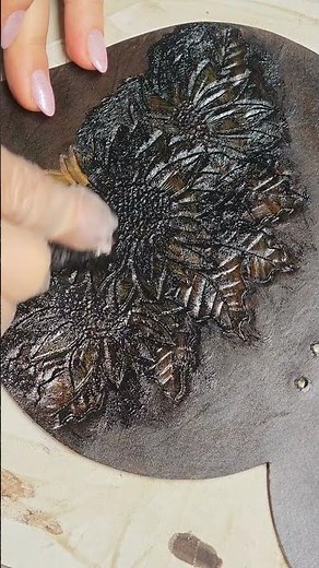 Leather tooling enhancing