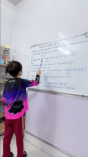 Em bé học tiếng Anh review structures everybody up 2 - unit 3 [Sonic TK]