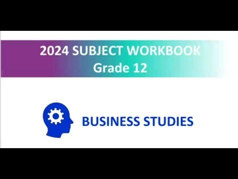 Gr 12 Business Studies September P2 Prep 2025