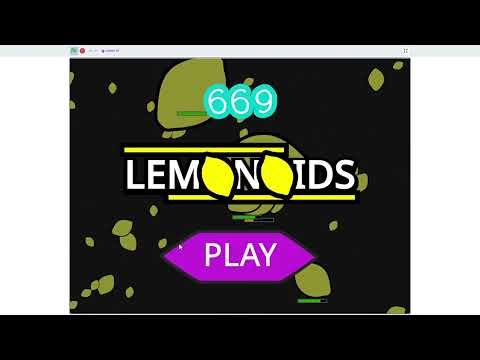 Lemonoid Invasion By @griffpatch Demo