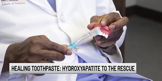 Healing toothpaste: Hydroxyapatite to the rescue