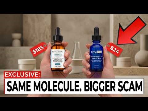 6 Skincare ingredients IDENTICAL at Every Price Point (You Are Wasting Money)