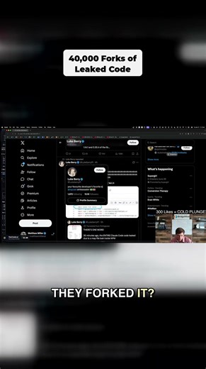 Somebody literally put the entirety of the leaked clod code source code on GitHub and it was forked