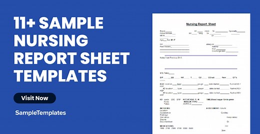 FREE 11  Nursing Report Sheet Samples [ Home, Assistant, Shift ]