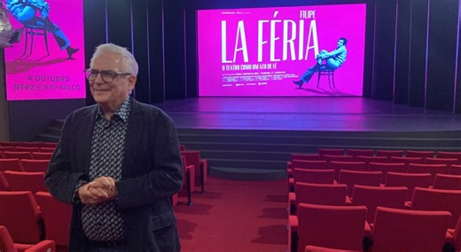 "Filipe La Féria - O Teatro como um Ato de Fé". O documentário que é uma homenagem