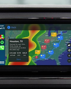 Weather on CarPlay | Weather Navigation for Car.Play