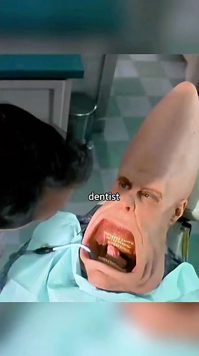 Alien Visits Earth Dentist (5 Rows of Teeth!)—What Happens When It Has a Baby? #moviereview #shorts