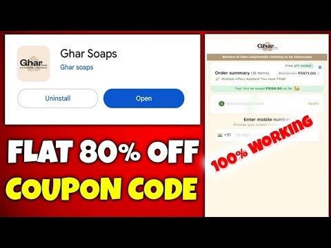 Ghar Soap Coupon Code | How To Order Ghar Soaps | Ghar Soaps Coupon Code