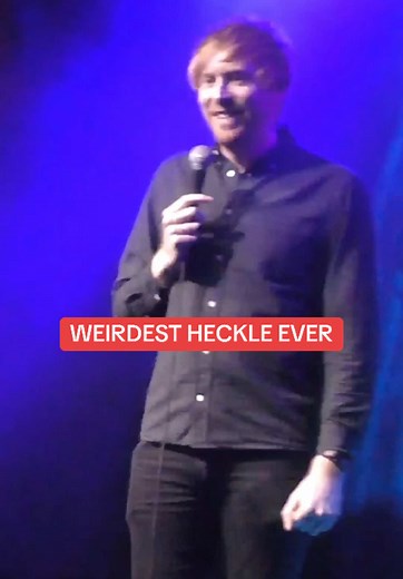 Weirdest Heckle Ever in Stand-Up Comedy Performance
