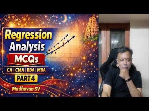 Regression Analysis MCQs | Regression & Correlation | Part 4