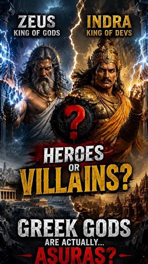 Why Greek Gods Are Actually ASURAS....!🕉 #shorts #GreekMythology