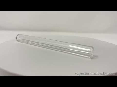 Pyrex Glass Straight Crack Smoking Pipe Tube