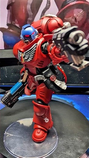 Joytoy Warhammer 40k Custom Blood Angels Hellblaster #joytoy #warhammer40k #fyp #actionfigures