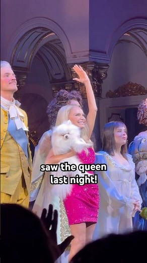 Queen of Versailles on Broadway starring Kristin Chenoweth 👑💖✨ #theatre #broadway #musicaltheatre