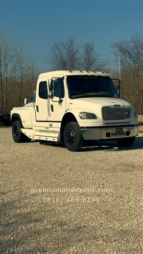 🔥 Upgrade Your Daily to a SportChassis P2! 🔥 Drive like you mean it!!! Click the link below for all the info!! https://premiumandexotic.com/2010-freightliner-m2-cummins-sportchassis-p2-4/ Talk directly to the team! Call Alex (816) 489-8298 Call Chris (310) 334-9674 | Custom Hauler Trucks
