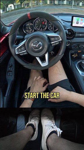 Starting a manual car properly matters more than most realize. When starting, brake pedal down, clutch all the way in, shift to neutral, and wiggle the selector to confirm. Then start the engine. The clutch operates differently from the brake or throttle: it’s binary, either fully depressed or fully released. No partial positions while starting. This prevents the car from lurching forward unexpectedly. What starting habit took you longest to break? 📹 Full manual driving guide in bio! - #carsofi