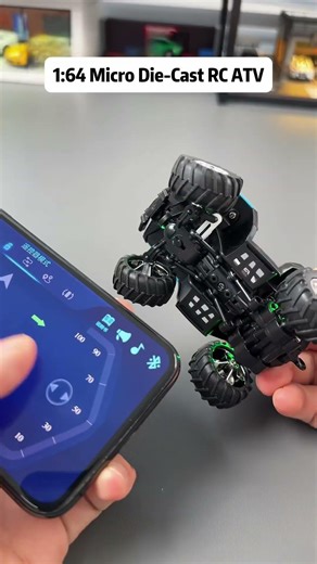 1:64 Micro Die-Cast RC ATV