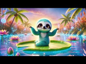 Chill Sloth Dance Party – Lofi Instrumental Background Music for Relaxation or Creative Focus