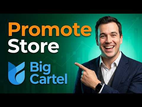 How To Promote Big Cartel Store Tutorial [2026 Guide]