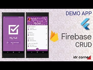 Flutter Demo App - Firebase CRUD (Next Tutorial)