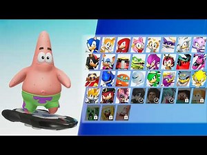 Sonic Racing: CrossWorlds - All Characters + Gameplay [4K]
