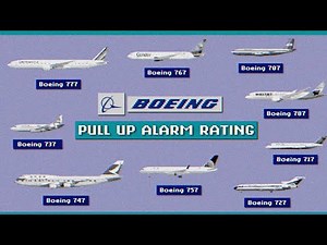 Rating All Boeing Pull Up Alarms