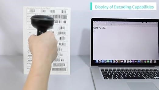 1D 2D Wired Bar Code Scanners Readers for Computers