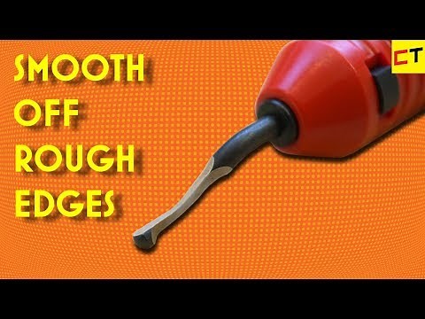 Quick burr removal tool