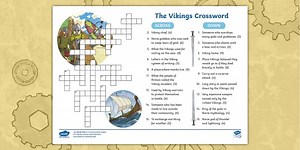 The Vikings KS2 Crossword