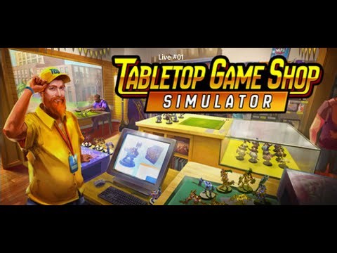 Tabletop Game Shop Simulator - First Look