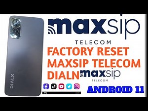Maxsip telecom Dialn factory reset