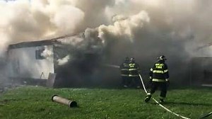 15K views · 63 reactions | A SMOKY AFTERNOON: Crews work to clear a structure fire in Rice Lake just a few hours ago. Video courtesy of Emergency Services of Barron County, Wis. | Fox 9 | Facebook