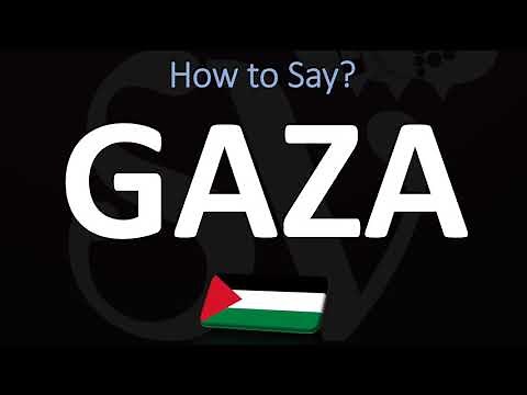 How to Pronounce Gaza? (CORRECTLY)