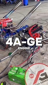 1.7M views · 21K reactions | Testing 4A-GE engine tuned by BØXZA Thailand, they work on legendary engines that eventually used for boats. what a crazy, bro! #4age #BoxzaRacing #boxzath #enginesound #enginetuning #thailand #rollagarage | Rolla Garage | Facebook