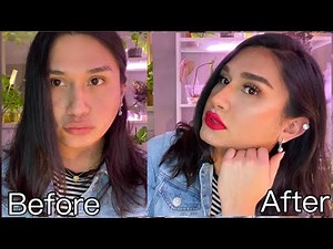 Male to Female Transformation (Easy) Makeup 💄 look For Every Occasion.