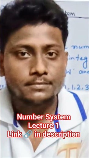 Number System Lecture 1 #numbersystem