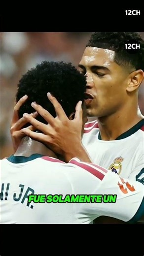 What a goal by Madrid! Bellingham kisses Vinicius #soccer #realmadrid #viral